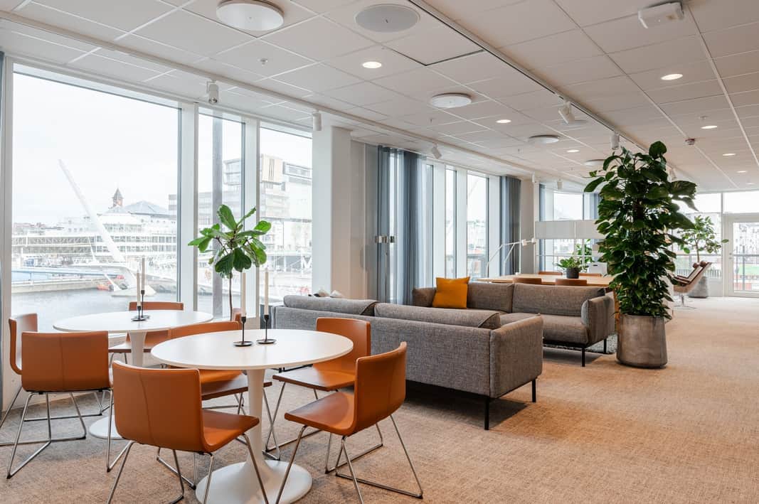 Visionsbild av interiör.