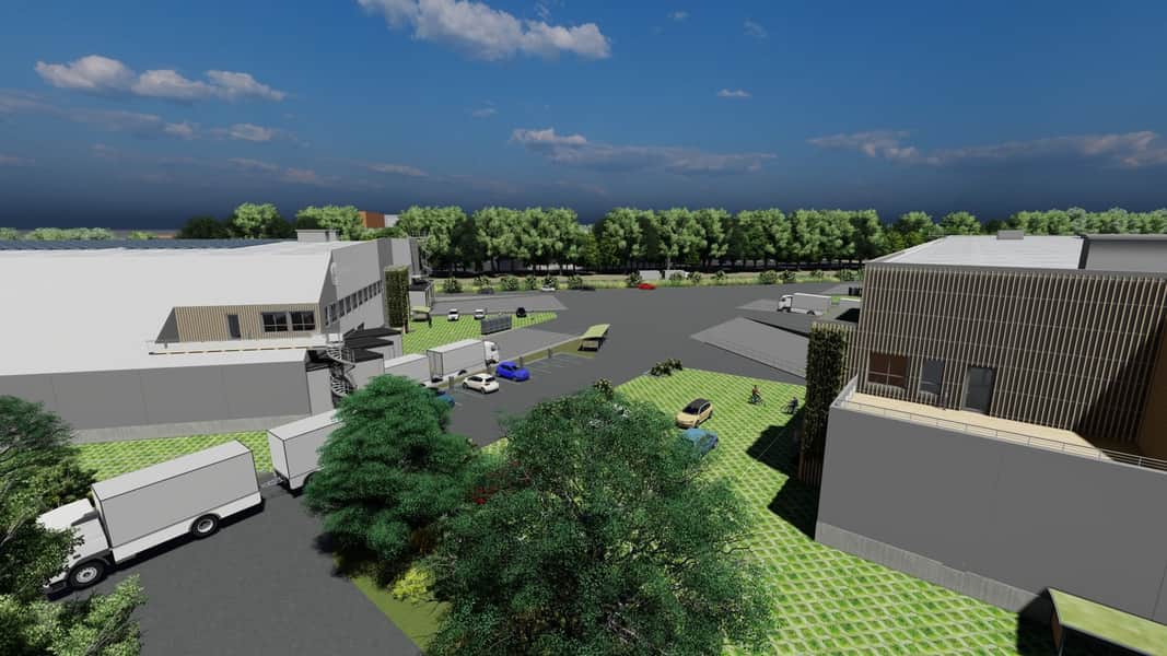 Visionsbild av fastigheten