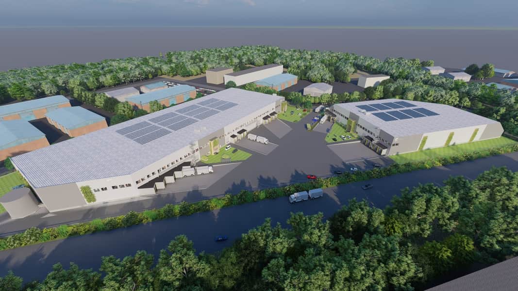 Visionsbild av fastigheten