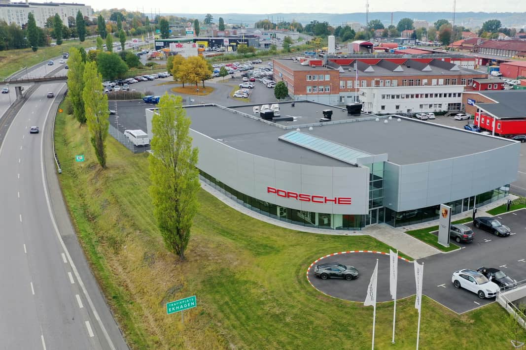 Vy över fastigheten.