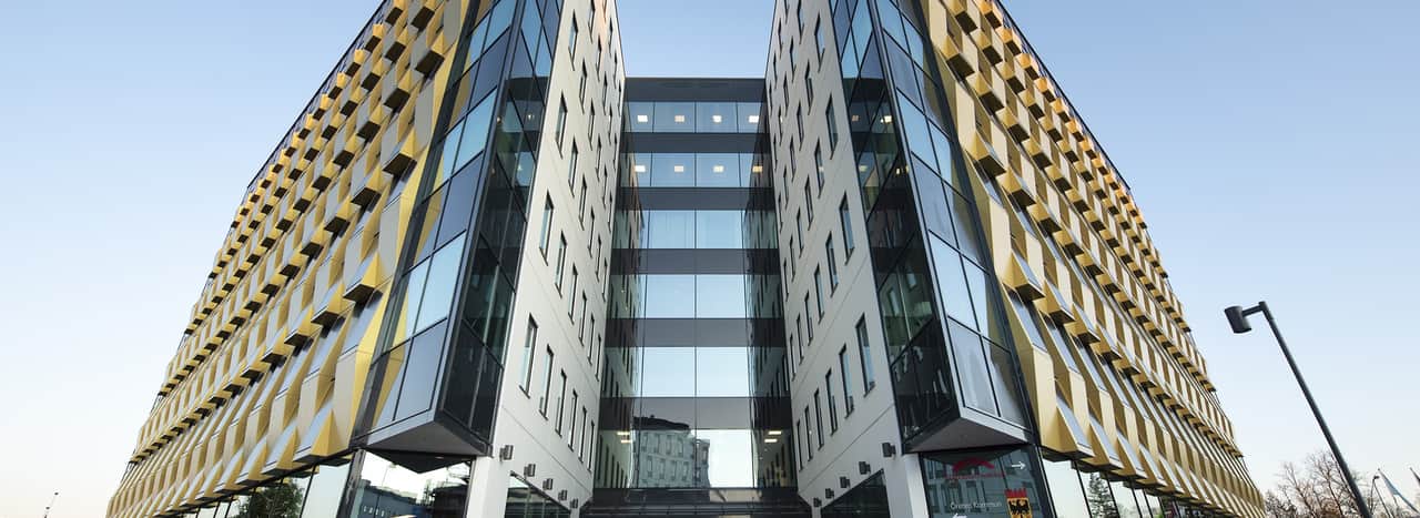 Exteriörbild av fastigheten Citypassagen.