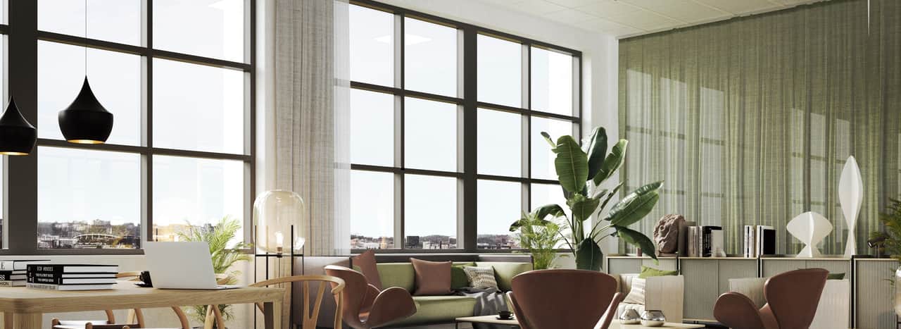 Visionsbild av lobby.