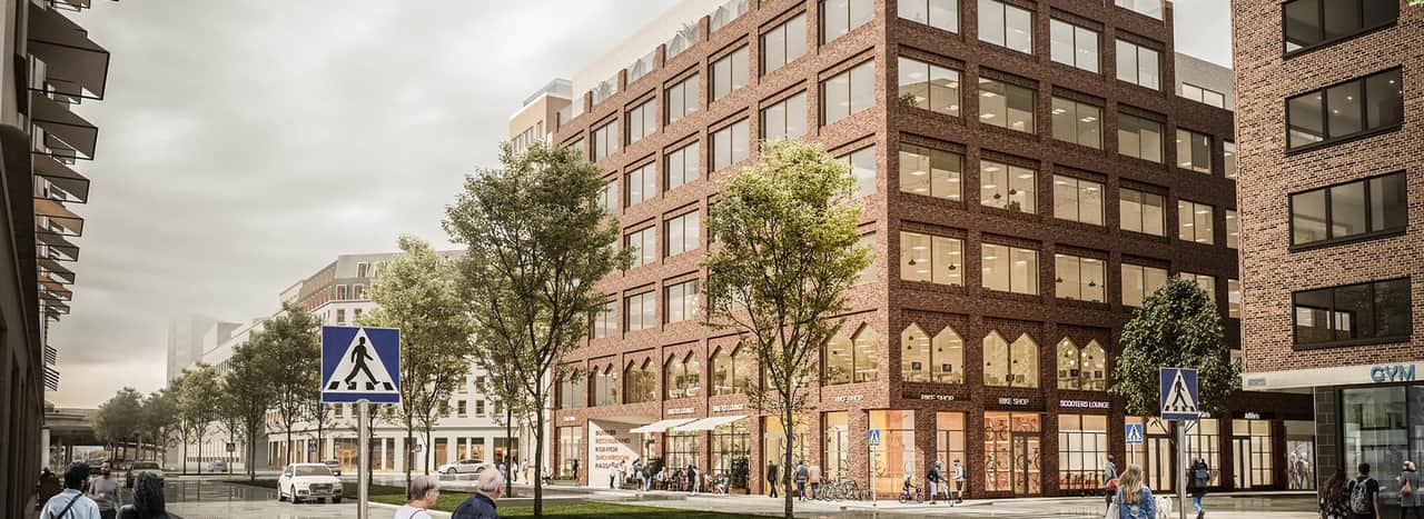 Visionsbild av fastigheten.