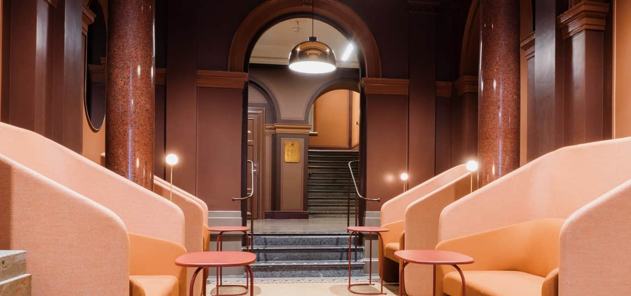Hall i rådhuset i Uppsala