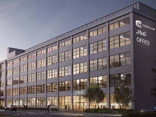 Visionbild av fastigheten.