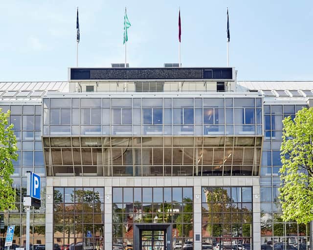 Exteriörbild av Castellums kontor i Jönköping.
