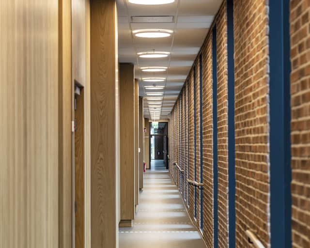 Visionsbild av området utanför fastigheten.