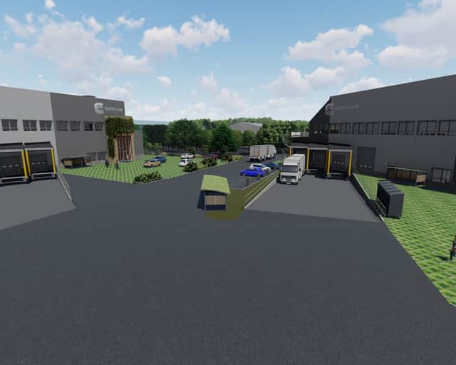 Visionsbilld av fastigheten