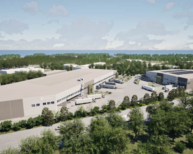 Visionsbild av fastigheten