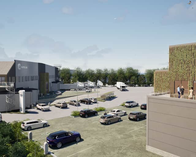 Visionsbilld av fastigheten