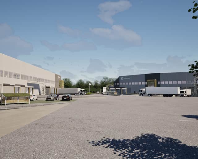 Visionsbild av fastigheten