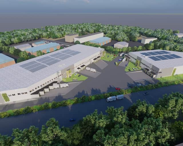 Visionsbild av fastigheten