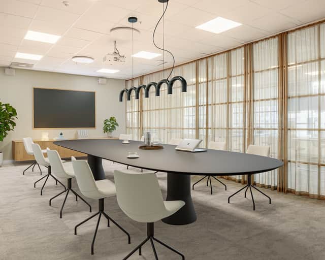 Visionsbild av kontorsyta.