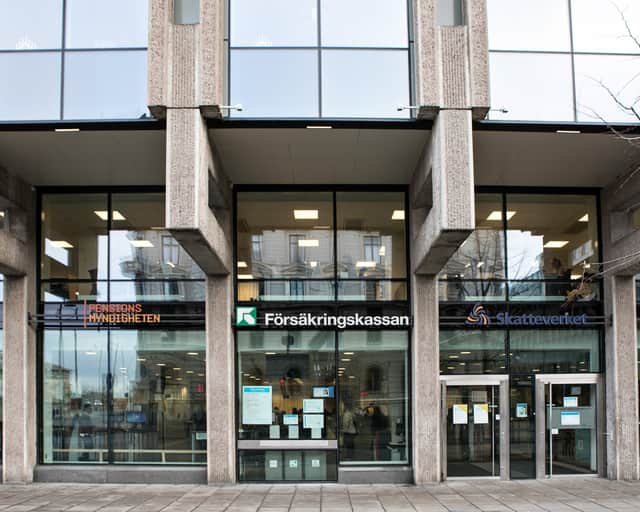 Entré till Östra Hamngatan 16