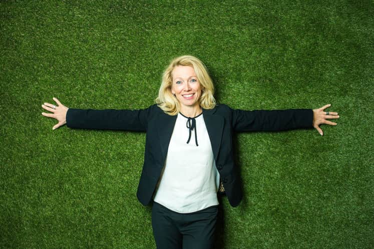 Porträtt av Helene.