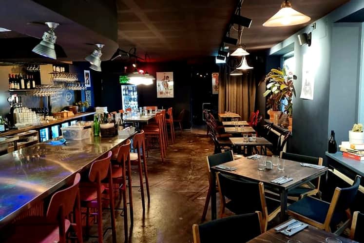 Interiörbild av restaurangen.