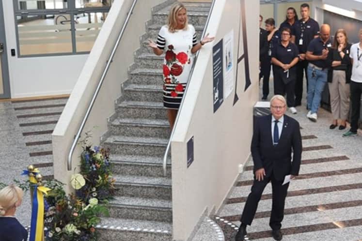 Interiörbild från invigningen.