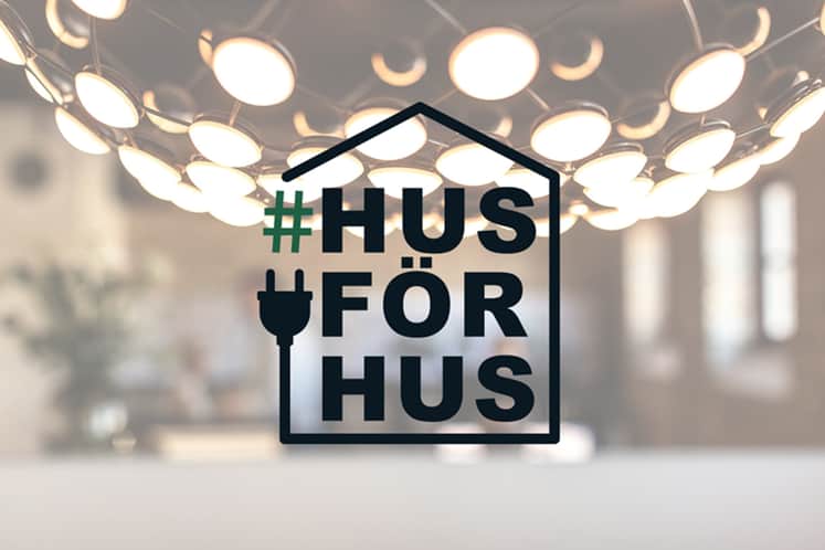 Illustration med Hus för hus logga.