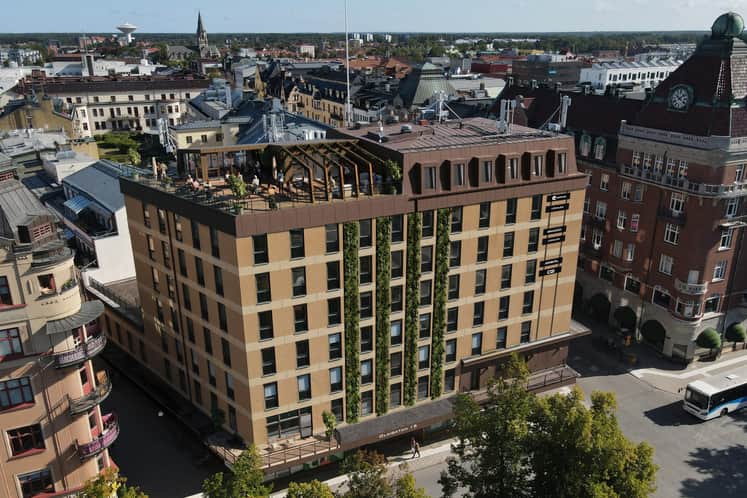 Renderingsbild över projektfastigheten Utsikten