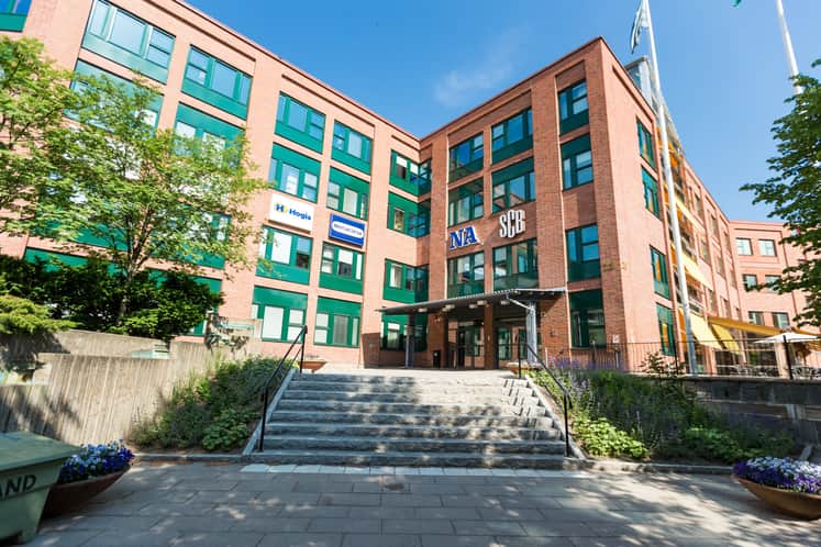 Exteriörbild av fastigheten.