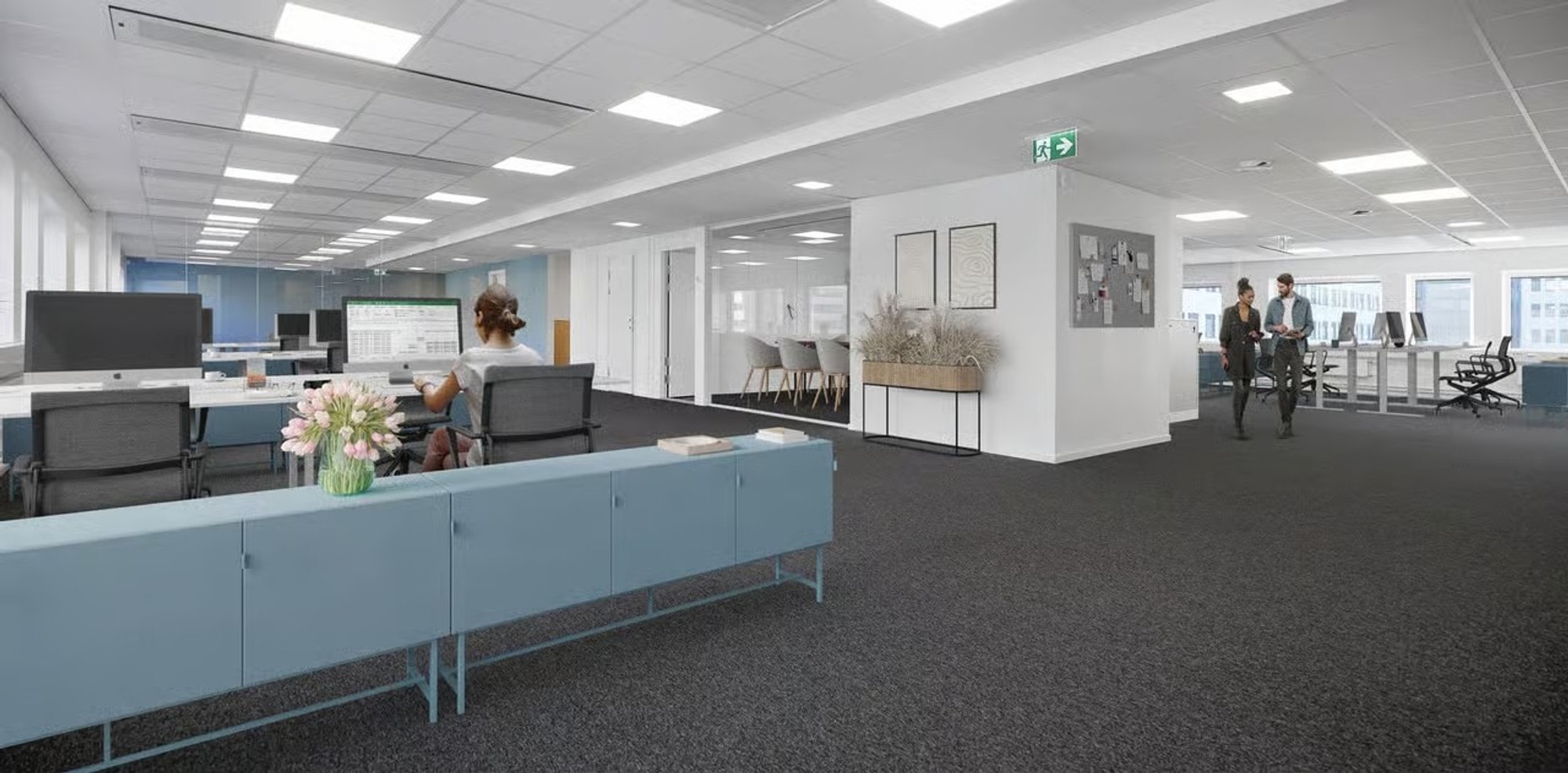 Modern kontorslokal med eget lastintag bild 1