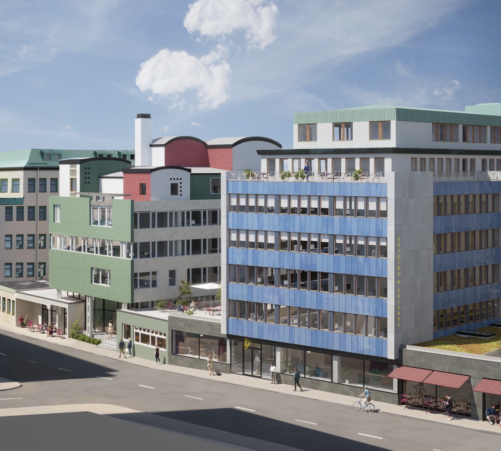 Representativt kontorshus i Erskine & friends på Västra Kungsholmen bild 1