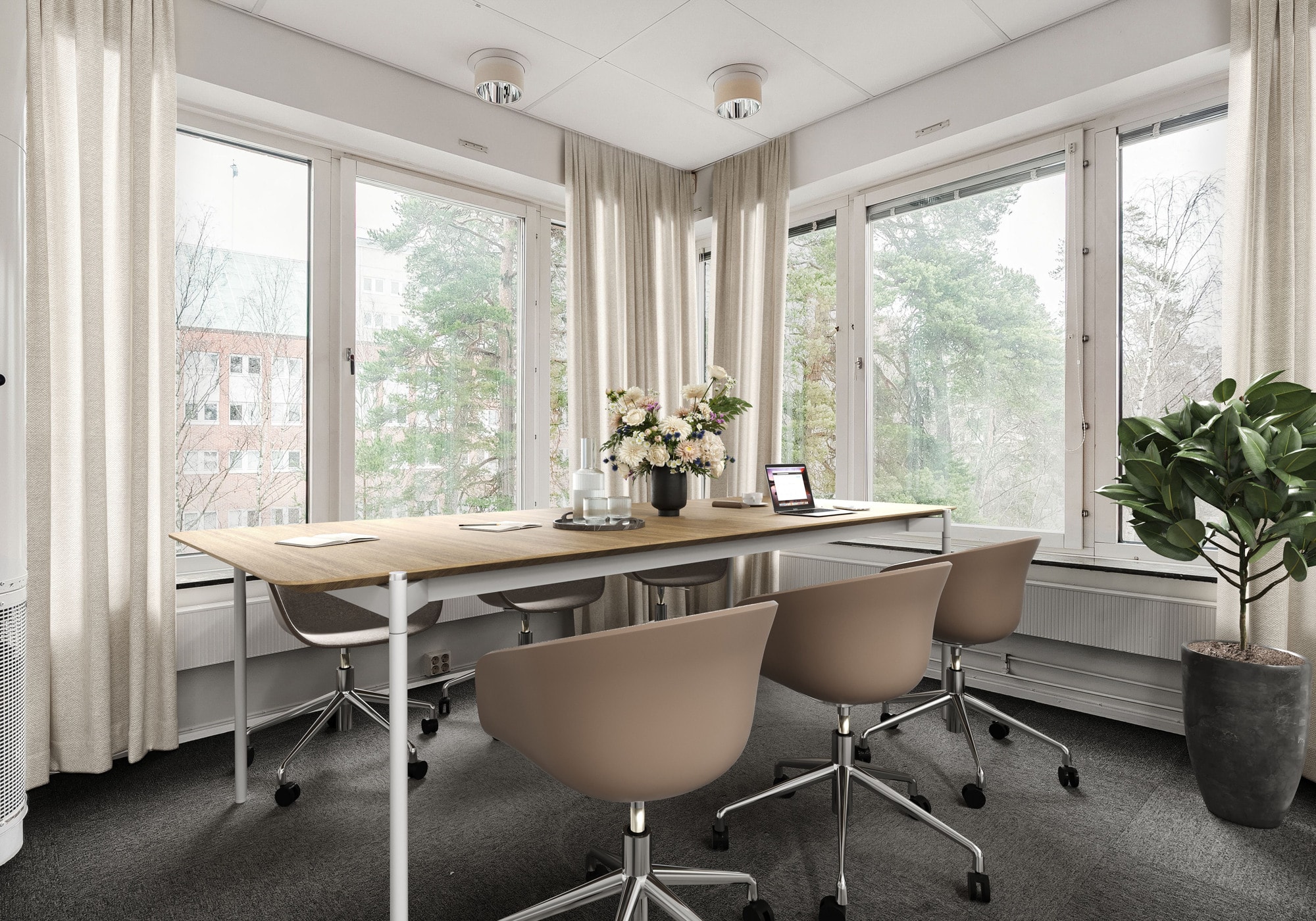 Flexibel kontorslokal högst upp i huset bild 1