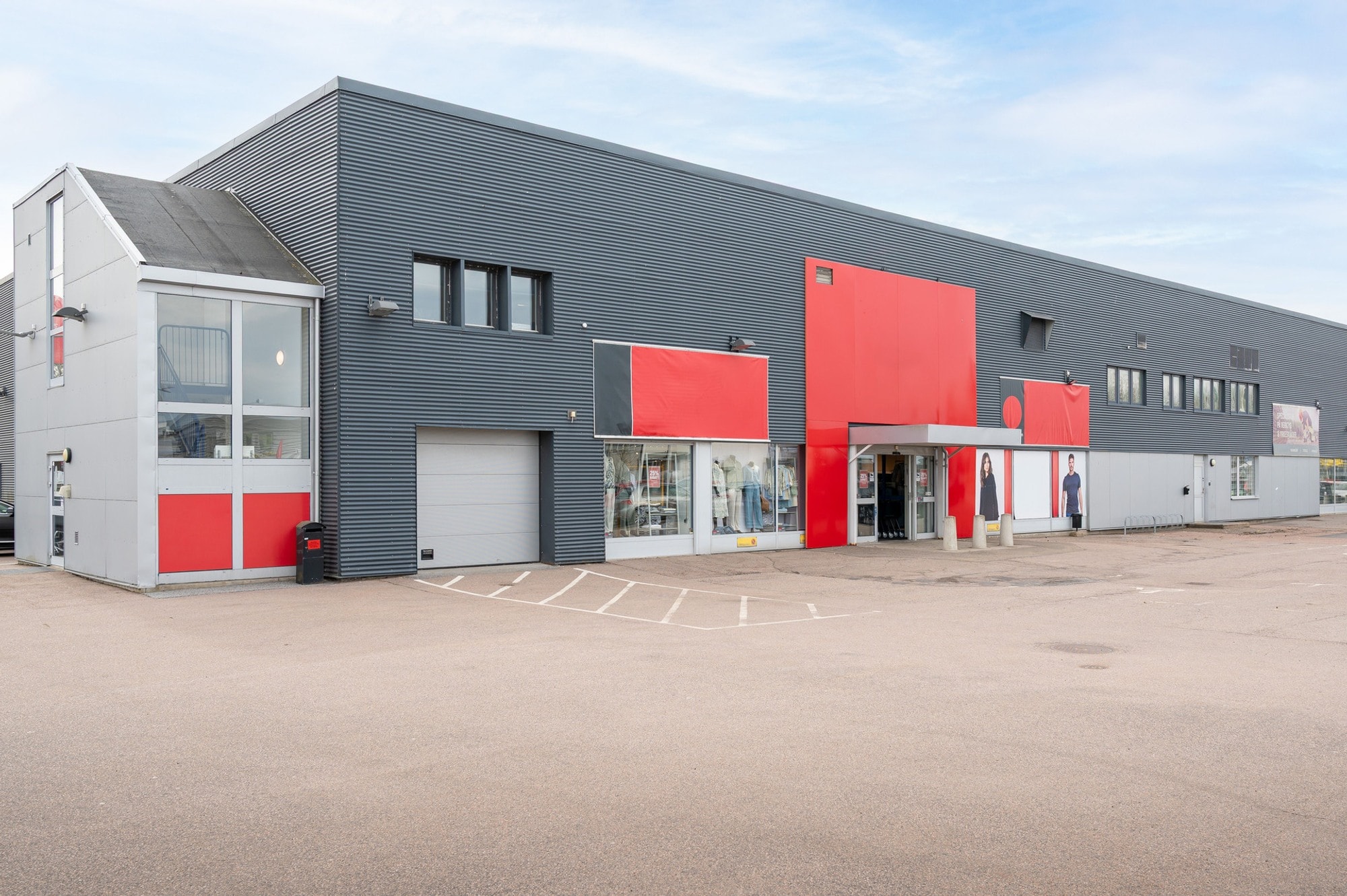 Ledig butikslokal om upp till 1600 kvm på Garnisonsgatan i Helsingborg bild 1