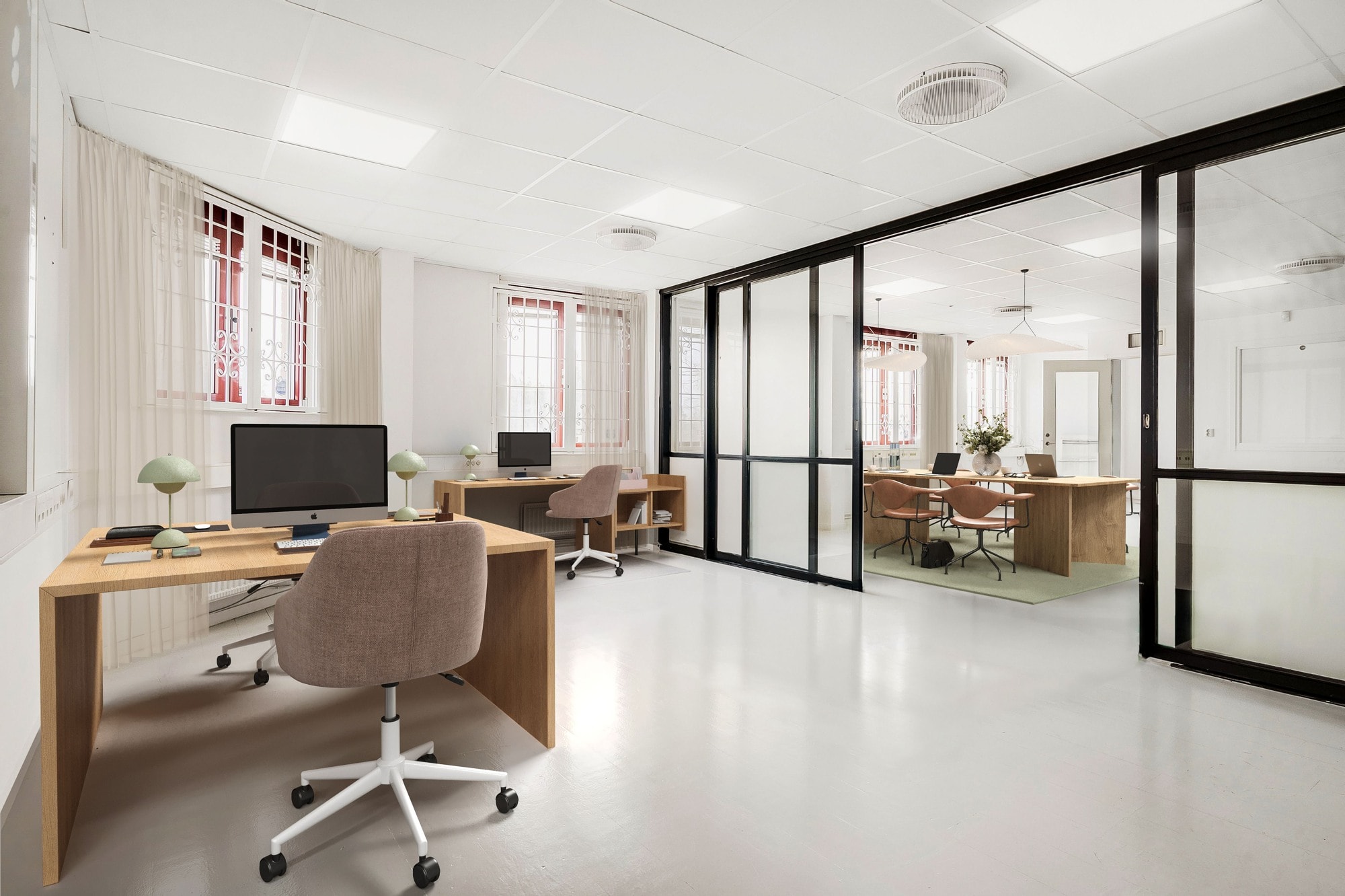 Öppet kontor på entréplan i centrala Danderyd bild 1