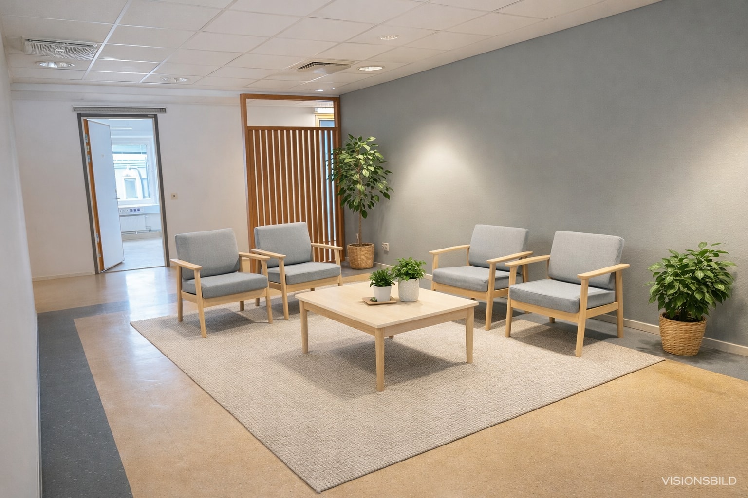 Ljus och välplanerad vårdlokal på Kungsgatan – perfekt för ögonklinik eller liknande verksamhet bild 1