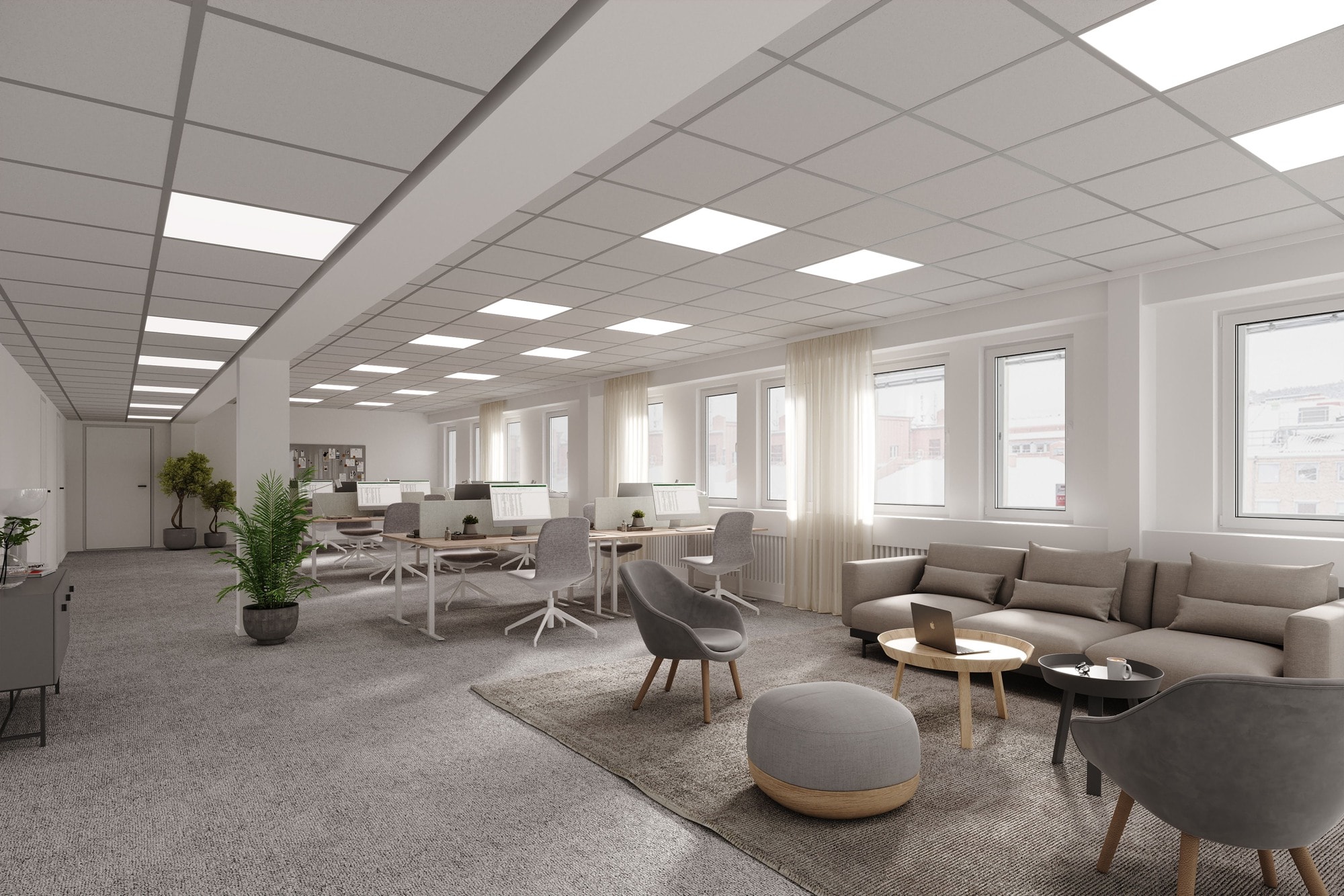 Yteffektivt kontor plan 4. bild 1