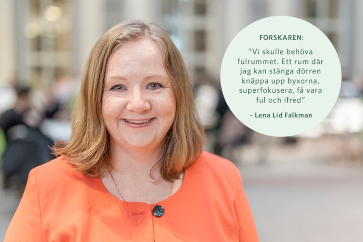 Porträtt av Lena.