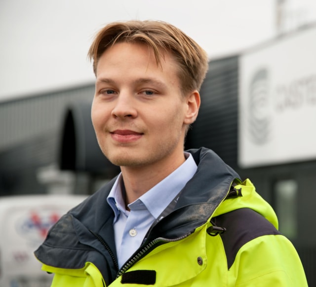 Porträtt av Max Andeskär.