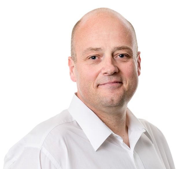 Porträtt av Henrik Dann.
