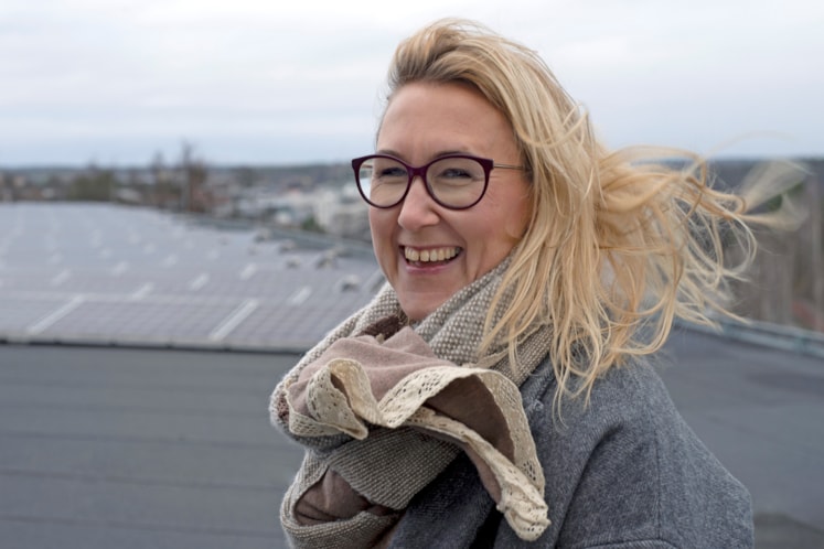 Porträtt av Hanna.