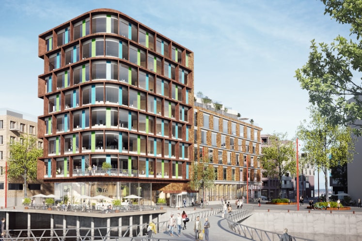 Visionsbild av GreenHaus.