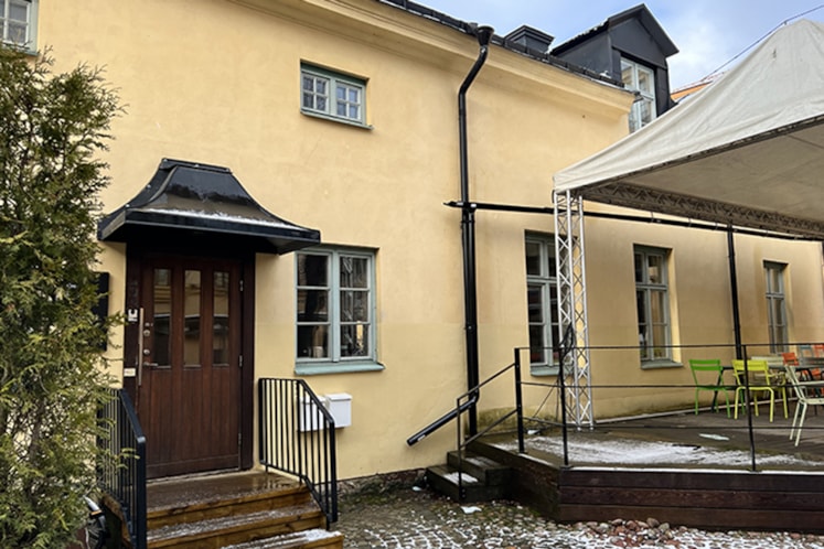 Exteriörbild av fastigheten.