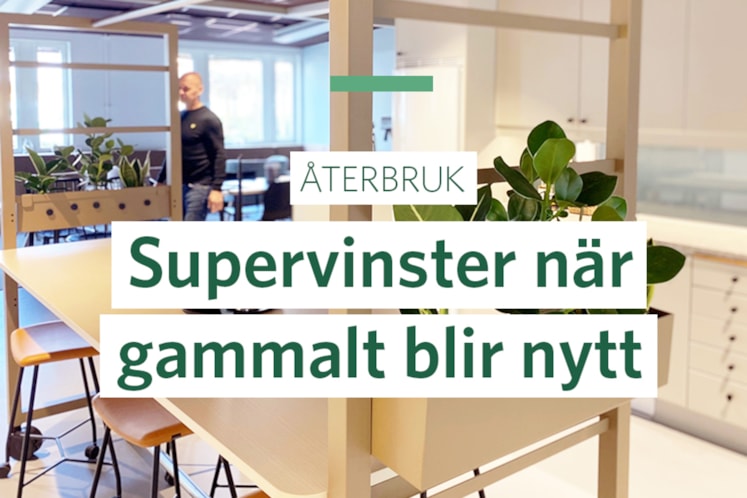 Interiörbild från kontor.