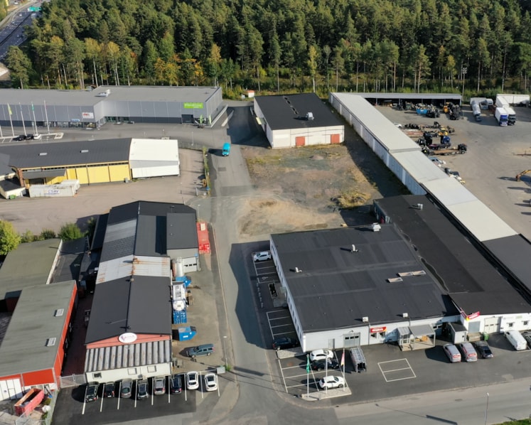 Vy över området.