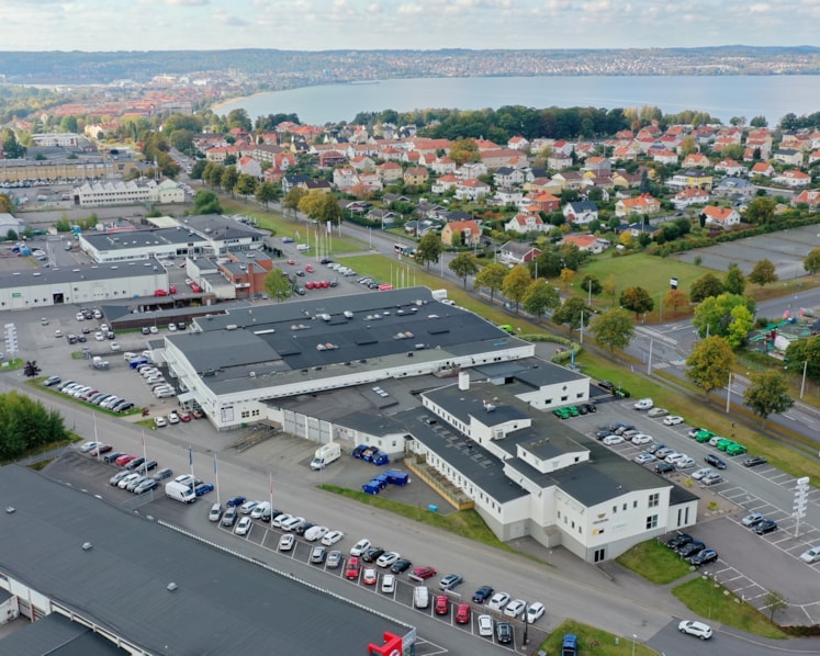 Vy över området.
